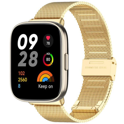 xDfind Buckle Metal Steel Mesh Watch Band, For Redmi Watch 3