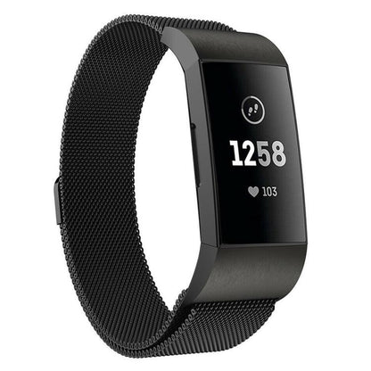 xDfind Milanese Magnetic Stainless Steel Watch Band, For Fitbit Charge 3 / 4