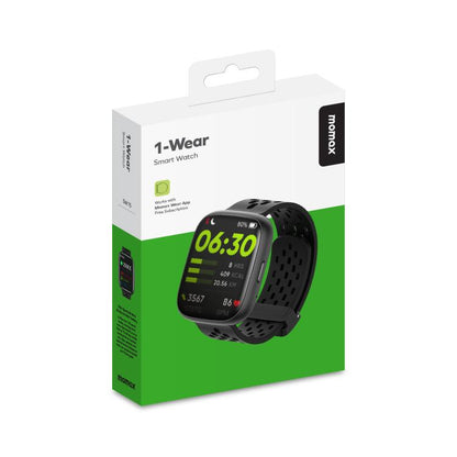 MOMAX SW1S Montre de sport intelligente étanche IP68 avec écran de 1,83 pouce