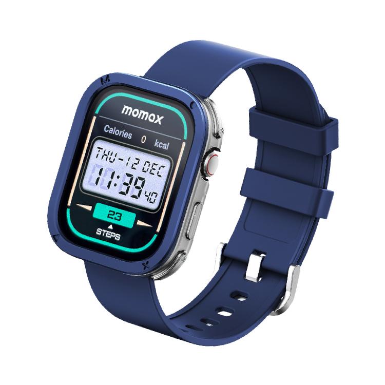 MOMAX SW3S Montre de Sport Intelligente avec Écran de 1,99 Pouces et Étanche 3 ATM