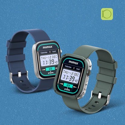 MOMAX SW3S Montre de Sport Intelligente avec Écran de 1,99 Pouces et Étanche 3 ATM
