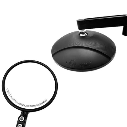 2pcs/Set Adjustable Motorcycle Bicycle Handlebar Rearview Mirror