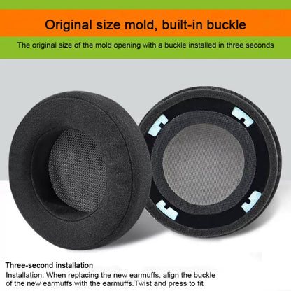 2pcs Velvet Replacement Earpads For AKG K612 / K712