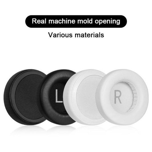 1 Pair Protein Leather Replacement Earpads For AKG K845 / K845BT, For AKG K845 (White), For AKG K845 (White Left and Right), For AKG K845 (Black Left and Right Type A), For AKG K845(Black Left and Right Type B)