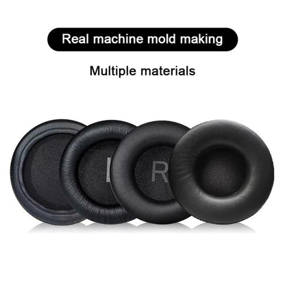 1 Pair Protein Leather Replacement Earpads For AKG K52 / K72 / K92, Protein Leather For AKG K52