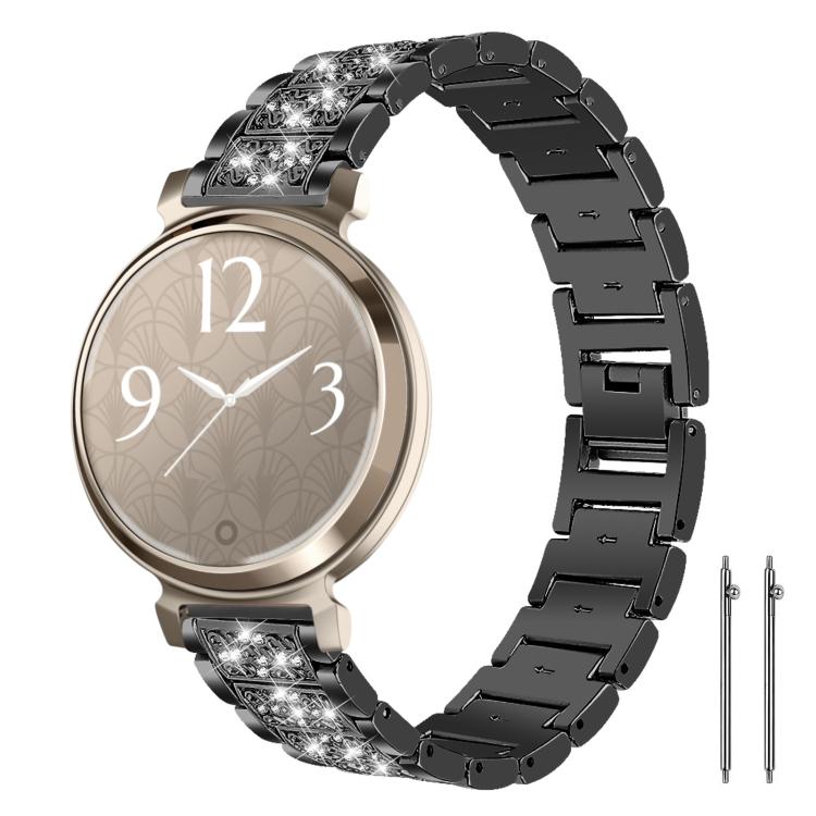 xDfind Diamond Jewelry Steel Watch Band, 20mm For COROS APEX 2 42mm / PACE 2, 20mm For Ticwatch GTH / E3 / E / 2, 22mm For Ticwatch Pro X / Pro3 / Pro / GTX / E2, 20mm For Xiaomi Haylou RS4 Plus LS11, 22mm For Xiaomi Watch S3/2 Pro/S2/S1               ...
