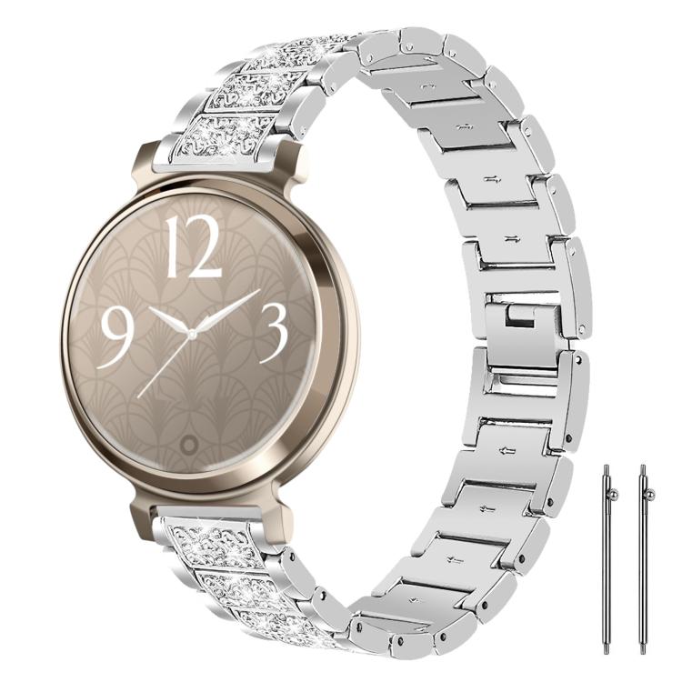 xDfind Diamond Jewelry Steel Watch Band, 20mm For COROS APEX 2 42mm / PACE 2, 20mm For Ticwatch GTH / E3 / E / 2, 22mm For Ticwatch Pro X / Pro3 / Pro / GTX / E2, 20mm For Xiaomi Haylou RS4 Plus LS11, 22mm For Xiaomi Watch S3/2 Pro/S2/S1               ...