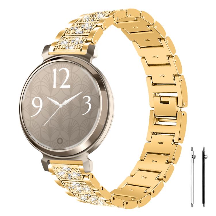xDfind Diamond Jewelry Steel Watch Band, 20mm For COROS APEX 2 42mm / PACE 2, 20mm For Ticwatch GTH / E3 / E / 2, 22mm For Ticwatch Pro X / Pro3 / Pro / GTX / E2, 20mm For Xiaomi Haylou RS4 Plus LS11, 22mm For Xiaomi Watch S3/2 Pro/S2/S1               ...