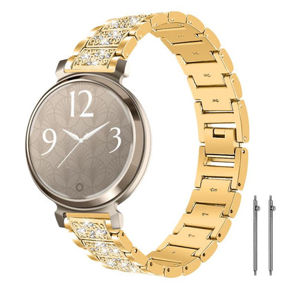 xDfind Diamond Jewelry Steel Watch Band, 20mm For COROS APEX 2 42mm / PACE 2, 20mm For Ticwatch GTH / E3 / E / 2, 22mm For Ticwatch Pro X / Pro3 / Pro / GTX / E2, 20mm For Xiaomi Haylou RS4 Plus LS11, 22mm For Xiaomi Watch S3/2 Pro/S2/S1               ...