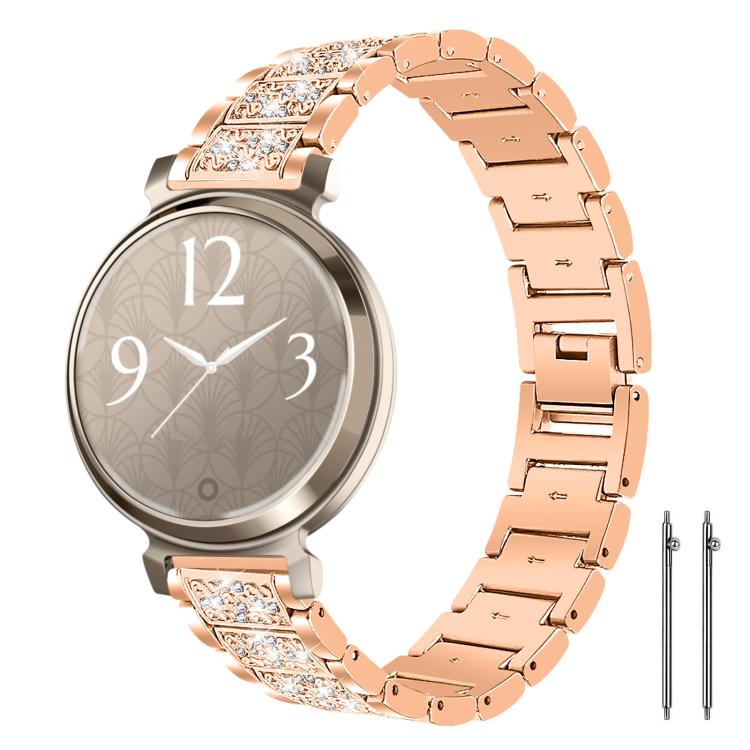 xDfind Diamond Jewelry Steel Watch Band, 20mm For COROS APEX 2 42mm / PACE 2, 20mm For Ticwatch GTH / E3 / E / 2, 22mm For Ticwatch Pro X / Pro3 / Pro / GTX / E2, 20mm For Xiaomi Haylou RS4 Plus LS11, 22mm For Xiaomi Watch S3/2 Pro/S2/S1               ...