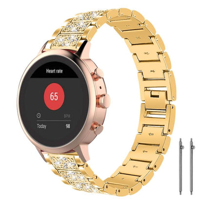 xDfind Diamond Jewelry Steel Watch Band, 20mm For COROS APEX 2 42mm / PACE 2, 20mm For Ticwatch GTH / E3 / E / 2, 22mm For Ticwatch Pro X / Pro3 / Pro / GTX / E2, 20mm For Xiaomi Haylou RS4 Plus LS11, 22mm For Xiaomi Watch S3/2 Pro/S2/S1               ...