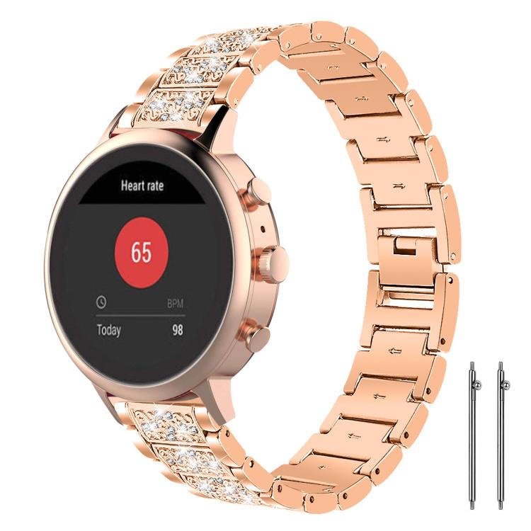 xDfind Diamond Jewelry Steel Watch Band, 20mm For COROS APEX 2 42mm / PACE 2, 20mm For Ticwatch GTH / E3 / E / 2, 22mm For Ticwatch Pro X / Pro3 / Pro / GTX / E2, 20mm For Xiaomi Haylou RS4 Plus LS11, 22mm For Xiaomi Watch S3/2 Pro/S2/S1               ...