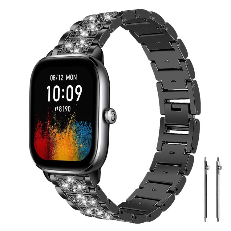 xDfind Diamond Jewelry Steel Watch Band, 20mm For COROS APEX 2 42mm / PACE 2, 20mm For Ticwatch GTH / E3 / E / 2, 22mm For Ticwatch Pro X / Pro3 / Pro / GTX / E2, 20mm For Xiaomi Haylou RS4 Plus LS11, 22mm For Xiaomi Watch S3/2 Pro/S2/S1               ...