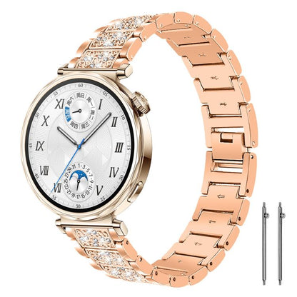 xDfind Diamond Jewelry Steel Watch Band, 20mm For COROS APEX 2 42mm / PACE 2, 20mm For Ticwatch GTH / E3 / E / 2, 22mm For Ticwatch Pro X / Pro3 / Pro / GTX / E2, 20mm For Xiaomi Haylou RS4 Plus LS11, 22mm For Xiaomi Watch S3/2 Pro/S2/S1               ...