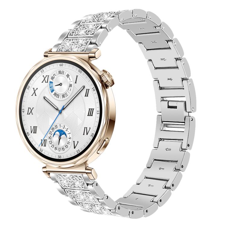 xDfind Diamond Jewelry Steel Watch Band, 20mm For COROS APEX 2 42mm / PACE 2, 20mm For Ticwatch GTH / E3 / E / 2, 22mm For Ticwatch Pro X / Pro3 / Pro / GTX / E2, 20mm For Xiaomi Haylou RS4 Plus LS11, 22mm For Xiaomi Watch S3/2 Pro/S2/S1               ...