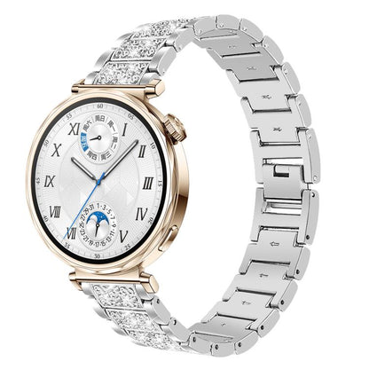 xDfind Diamond Jewelry Steel Watch Band, 20mm For COROS APEX 2 42mm / PACE 2, 20mm For Ticwatch GTH / E3 / E / 2, 22mm For Ticwatch Pro X / Pro3 / Pro / GTX / E2, 20mm For Xiaomi Haylou RS4 Plus LS11, 22mm For Xiaomi Watch S3/2 Pro/S2/S1               ...