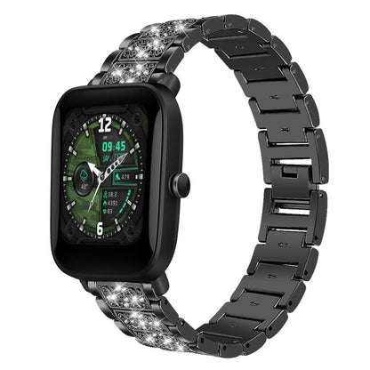 xDfind Diamond Jewelry Steel Watch Band, 20mm For COROS APEX 2 42mm / PACE 2, 20mm For Ticwatch GTH / E3 / E / 2, 22mm For Ticwatch Pro X / Pro3 / Pro / GTX / E2, 20mm For Xiaomi Haylou RS4 Plus LS11, 22mm For Xiaomi Watch S3/2 Pro/S2/S1               ...