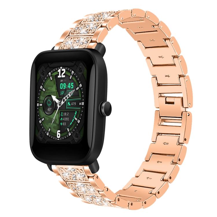 xDfind Diamond Jewelry Steel Watch Band, 20mm For COROS APEX 2 42mm / PACE 2, 20mm For Ticwatch GTH / E3 / E / 2, 22mm For Ticwatch Pro X / Pro3 / Pro / GTX / E2, 20mm For Xiaomi Haylou RS4 Plus LS11, 22mm For Xiaomi Watch S3/2 Pro/S2/S1               ...