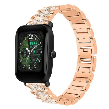 xDfind Diamond Jewelry Steel Watch Band, 20mm For COROS APEX 2 42mm / PACE 2, 20mm For Ticwatch GTH / E3 / E / 2, 22mm For Ticwatch Pro X / Pro3 / Pro / GTX / E2, 20mm For Xiaomi Haylou RS4 Plus LS11, 22mm For Xiaomi Watch S3/2 Pro/S2/S1               ...