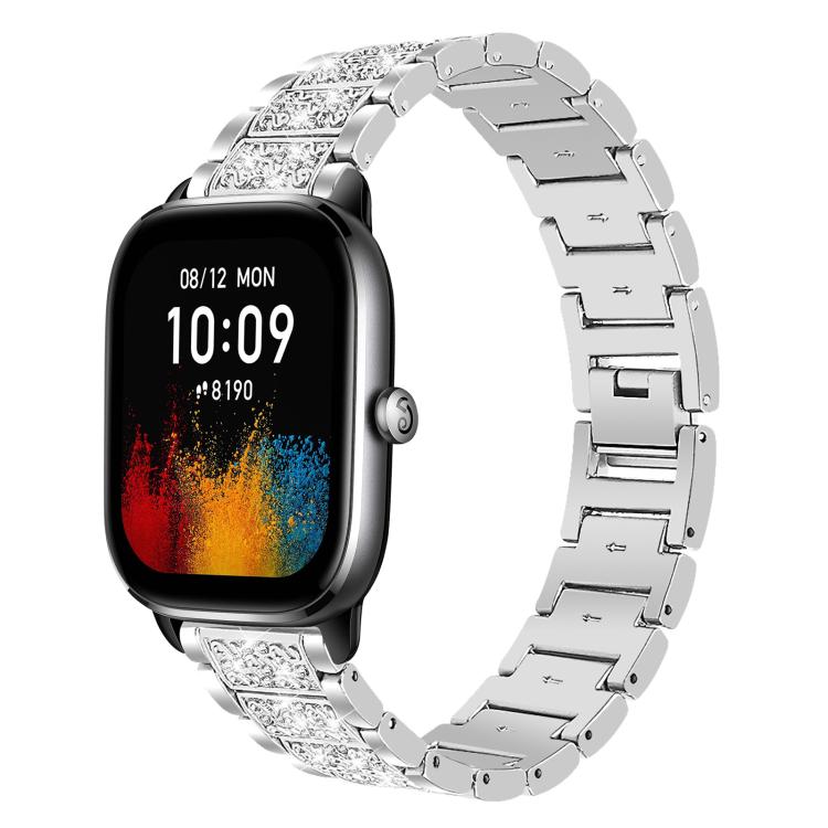 xDfind Diamond Jewelry Steel Watch Band, 20mm For COROS APEX 2 42mm / PACE 2, 20mm For Ticwatch GTH / E3 / E / 2, 22mm For Ticwatch Pro X / Pro3 / Pro / GTX / E2, 20mm For Xiaomi Haylou RS4 Plus LS11, 22mm For Xiaomi Watch S3/2 Pro/S2/S1               ...
