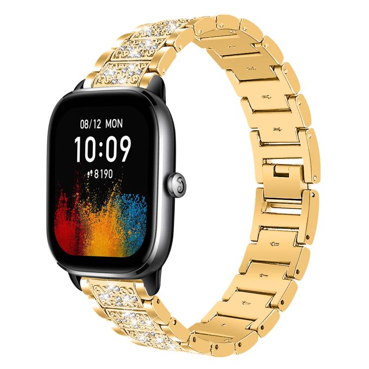 xDfind Diamond Jewelry Steel Watch Band, 20mm For COROS APEX 2 42mm / PACE 2, 20mm For Ticwatch GTH / E3 / E / 2, 22mm For Ticwatch Pro X / Pro3 / Pro / GTX / E2, 20mm For Xiaomi Haylou RS4 Plus LS11, 22mm For Xiaomi Watch S3/2 Pro/S2/S1               ...