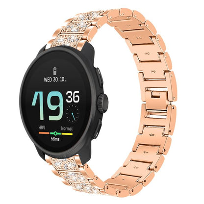 xDfind Diamond Jewelry Steel Watch Band, 20mm For COROS APEX 2 42mm / PACE 2, 20mm For Ticwatch GTH / E3 / E / 2, 22mm For Ticwatch Pro X / Pro3 / Pro / GTX / E2, 20mm For Xiaomi Haylou RS4 Plus LS11, 22mm For Xiaomi Watch S3/2 Pro/S2/S1               ...