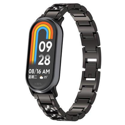 xDfind Diamond Jewelry Stainless Steel Watch Band, For Xiaomi Smart Band 11 / 10 / 9 / 8, For Xiaomi Band 10 Pro / 9 Pro / Redmi Watch 6, For Redmi Watch 3 Active / Lite 20mm, For Redmi Watch 3 20mm