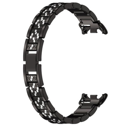 xDfind Diamond Jewelry Stainless Steel Watch Band, For Xiaomi Smart Band 11 / 10 / 9 / 8, For Xiaomi Band 10 Pro / 9 Pro / Redmi Watch 6, For Redmi Watch 3 Active / Lite 20mm, For Redmi Watch 3 20mm