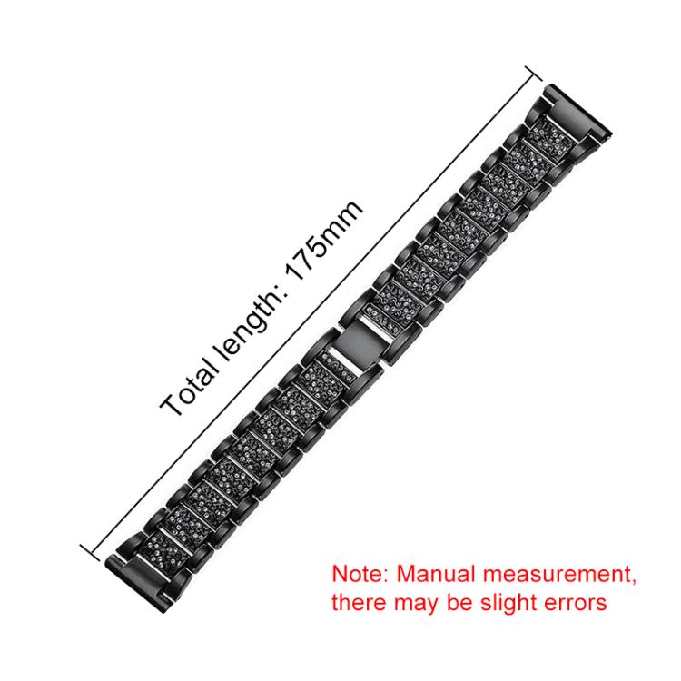 xDfind Diamond Jewelry Stainless Steel Watch Band, For Xiaomi Smart Band 11 / 10 / 9 / 8, For Xiaomi Band 10 Pro / 9 Pro / Redmi Watch 6, For Redmi Watch 3 Active / Lite 20mm, For Redmi Watch 3 20mm