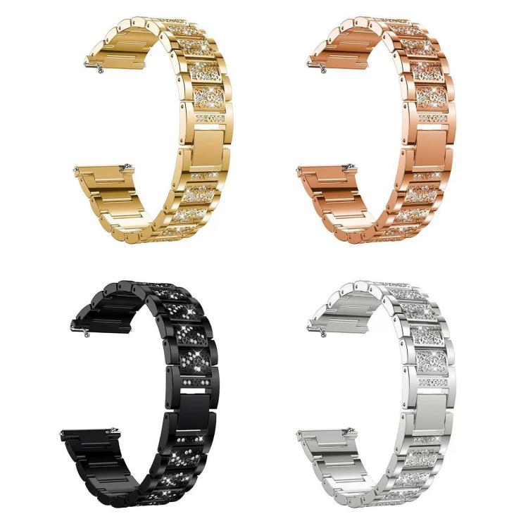 xDfind Diamond Jewelry Stainless Steel Watch Band, For Xiaomi Smart Band 11 / 10 / 9 / 8, For Xiaomi Band 10 Pro / 9 Pro / Redmi Watch 6, For Redmi Watch 3 Active / Lite 20mm, For Redmi Watch 3 20mm