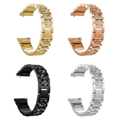 xDfind Diamond Jewelry Stainless Steel Watch Band, For Xiaomi Smart Band 11 / 10 / 9 / 8, For Xiaomi Band 10 Pro / 9 Pro / Redmi Watch 6, For Redmi Watch 3 Active / Lite 20mm, For Redmi Watch 3 20mm