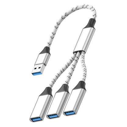 3 in 1 OTG Expander Splitter Dock Station