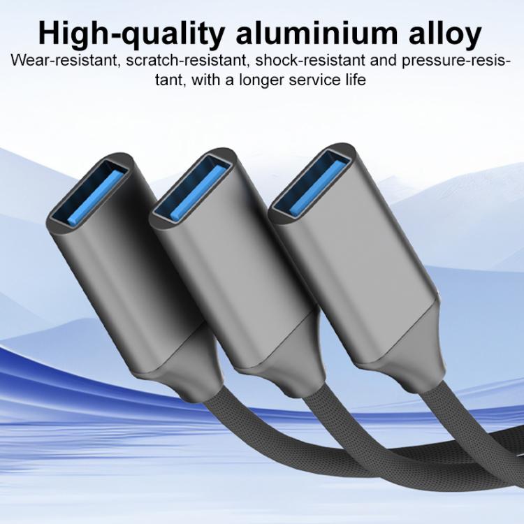 3 in 1 OTG Expander Splitter Dock Station