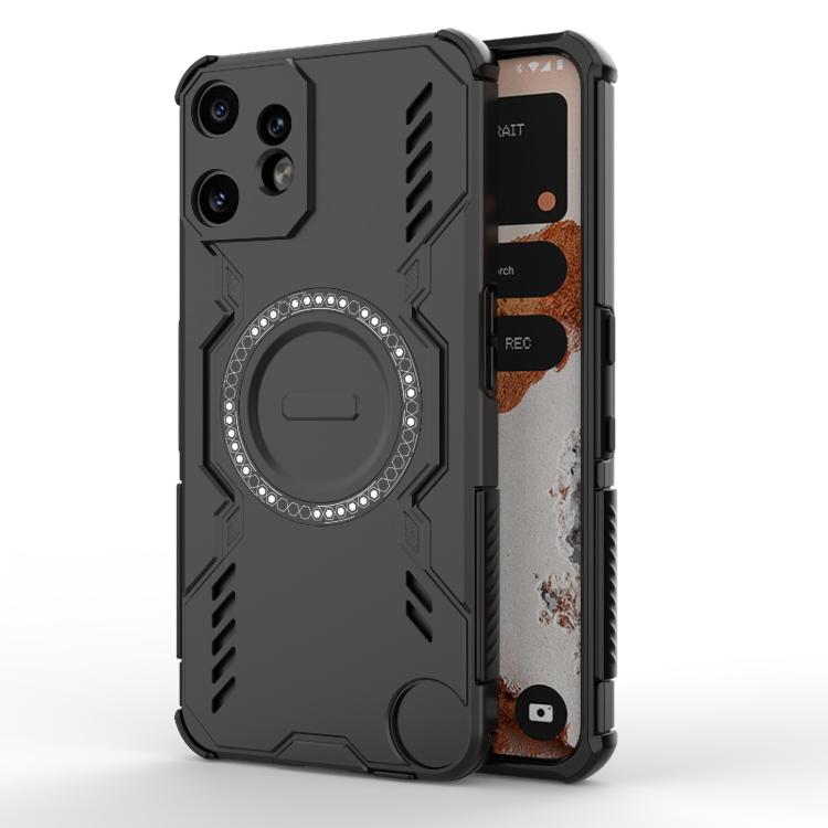 Butterfly Armor MagSafe Magnetic Ring Shockproof Phone Case, For Nothing Phone 4a Pro 5G Global, For Nothing Phone 4a 5G Global, For Nothing Phone 3a Lite 5G, For Nothing CMF Phone 2 Pro 5G Global, For Nothing Phone 3a, For Nothing Phone 3a Pro