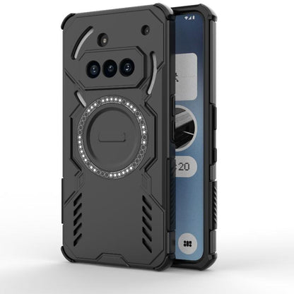 Butterfly Armor MagSafe Magnetic Ring Shockproof Phone Case, For Nothing Phone 4a Pro 5G Global, For Nothing Phone 4a 5G Global, For Nothing Phone 3a Lite 5G, For Nothing CMF Phone 2 Pro 5G Global, For Nothing Phone 3a, For Nothing Phone 3a Pro