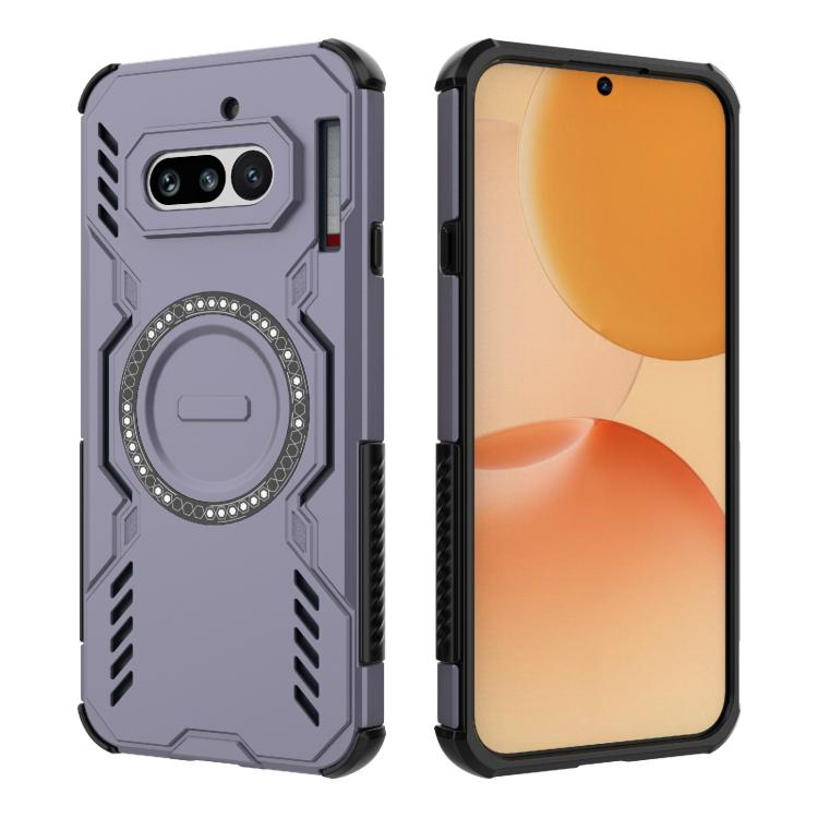 Butterfly Armor MagSafe Magnetic Ring Shockproof Phone Case, For Nothing Phone 4a Pro 5G Global, For Nothing Phone 4a 5G Global, For Nothing Phone 3a Lite 5G, For Nothing CMF Phone 2 Pro 5G Global, For Nothing Phone 3a, For Nothing Phone 3a Pro