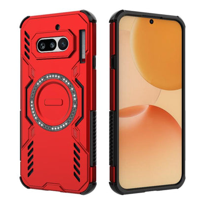 Butterfly Armor MagSafe Magnetic Ring Shockproof Phone Case, For Nothing Phone 4a Pro 5G Global, For Nothing Phone 4a 5G Global, For Nothing Phone 3a Lite 5G, For Nothing CMF Phone 2 Pro 5G Global, For Nothing Phone 3a, For Nothing Phone 3a Pro