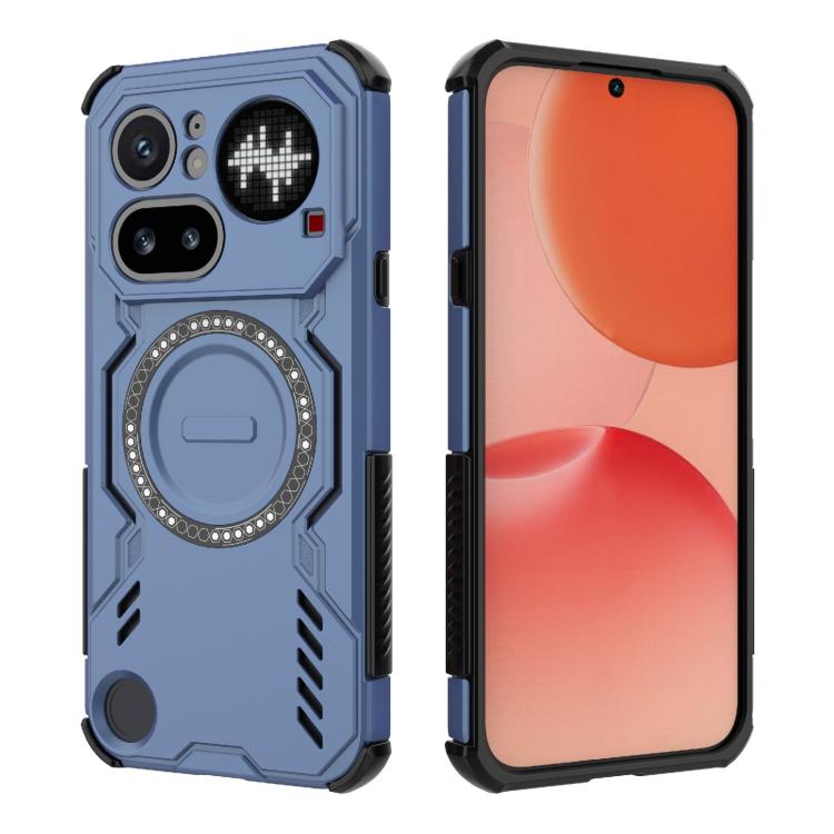 Butterfly Armor MagSafe Magnetic Ring Shockproof Phone Case, For Nothing Phone 4a Pro 5G Global, For Nothing Phone 4a 5G Global, For Nothing Phone 3a Lite 5G, For Nothing CMF Phone 2 Pro 5G Global, For Nothing Phone 3a, For Nothing Phone 3a Pro