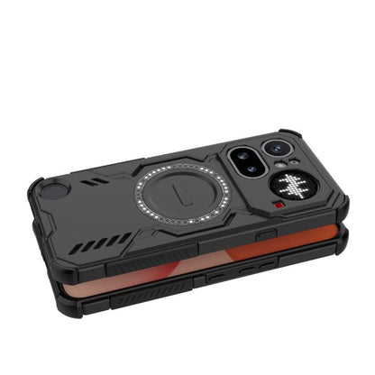 Butterfly Armor MagSafe Magnetic Ring Shockproof Phone Case, For Nothing Phone 4a Pro 5G Global, For Nothing Phone 4a 5G Global, For Nothing Phone 3a Lite 5G, For Nothing CMF Phone 2 Pro 5G Global, For Nothing Phone 3a, For Nothing Phone 3a Pro