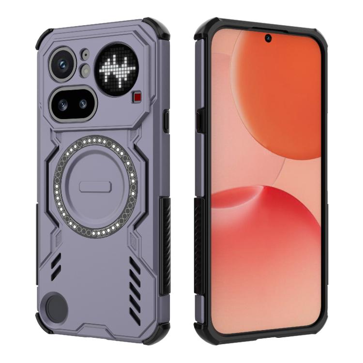 Butterfly Armor MagSafe Magnetic Ring Shockproof Phone Case, For Nothing Phone 4a Pro 5G Global, For Nothing Phone 4a 5G Global, For Nothing Phone 3a Lite 5G, For Nothing CMF Phone 2 Pro 5G Global, For Nothing Phone 3a, For Nothing Phone 3a Pro