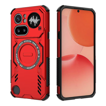 Butterfly Armor MagSafe Magnetic Ring Shockproof Phone Case, For Nothing Phone 4a Pro 5G Global, For Nothing Phone 4a 5G Global, For Nothing Phone 3a Lite 5G, For Nothing CMF Phone 2 Pro 5G Global, For Nothing Phone 3a, For Nothing Phone 3a Pro