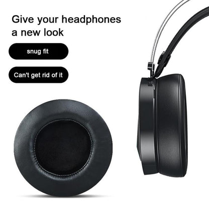 2pcs Protein Leather Slip-on Type Earphone Covers, For Dareu EH722