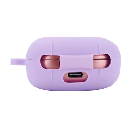 For Samsung Galaxy Buds Live Anti-fall Silicone Earphone Protective Case with Hook