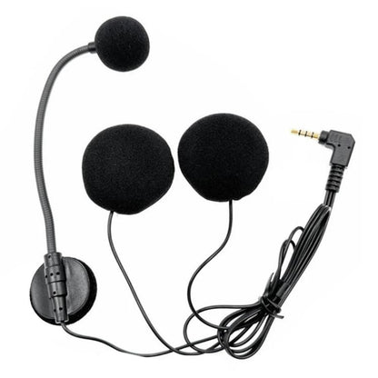 Motorcycle Half Helmet Intercom Headset Microphone, 3.5mm