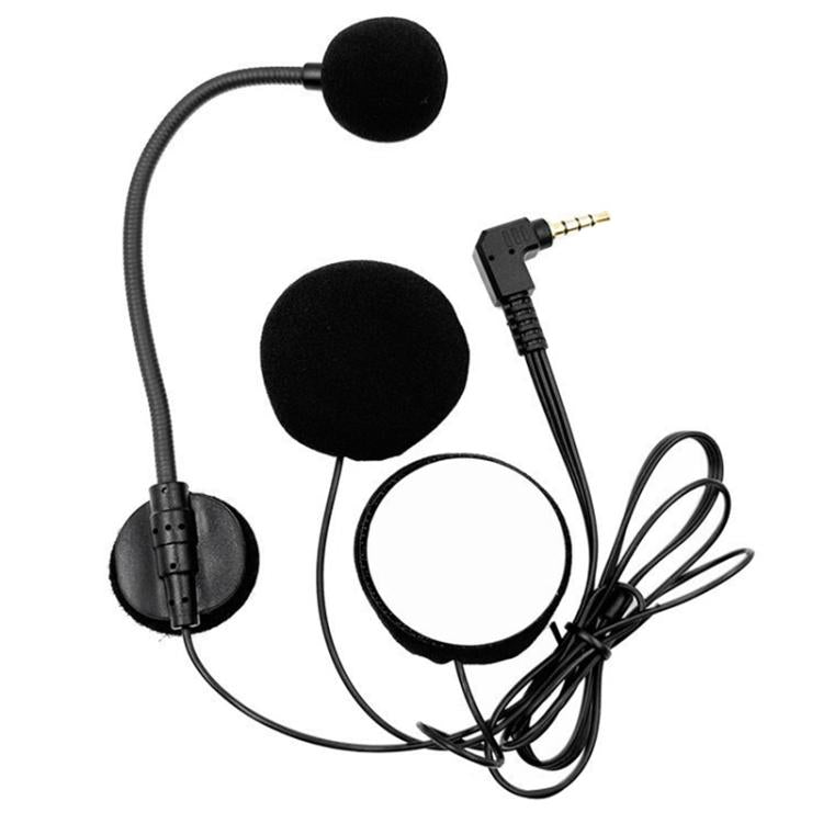 Motorcycle Half Helmet Intercom Headset Microphone, 3.5mm