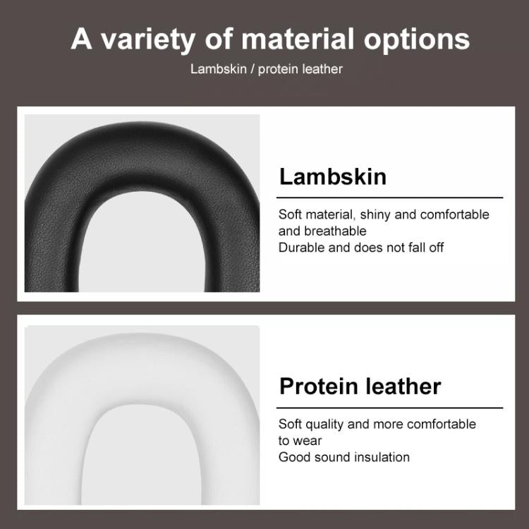 Lambskin Replacement Headband Cover For B&W Px8, Upper Cover