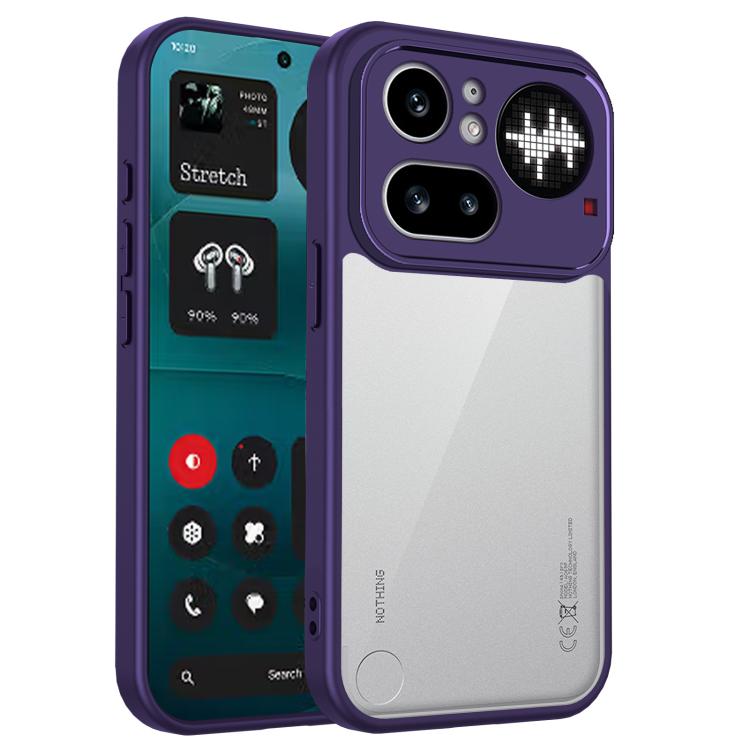 Matte PC Skin-feel Shockproof Phone Case, For Nothing Phone 4a Pro, For Nothing Phone 4a, For Nothing Phone 3a Lite, For Nothing Phone 3, For Nothing CMF Phone 2 Pro, For Nothing Phone 3a, For Nothing Phone 3a Pro