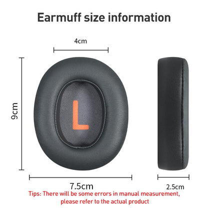 1 Pair Protein Leather Earphone Replacement Earpads For JBL JR 460NC