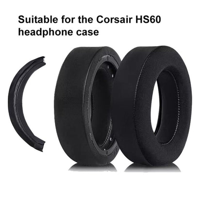Headphone Head Beam Protective Cover For Corsair HS75 XB / HS70 Pro / HS60 Pro / HS50, Headphone Head Beam (Black), Headphone Head Beam (Black White)