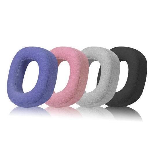 1 Pair Protein Leather and Ice Silk Cloth Replacement Earpads For Corsair HS80 Max / HS80 USB Wired / HS81 RGB, Protein Leather and Ice Silk Cloth For Corsair HS80 Max